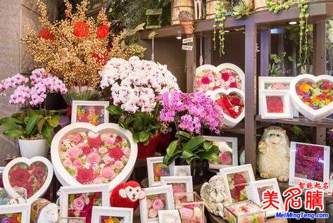 最新的花店起名，好聽的花店名字